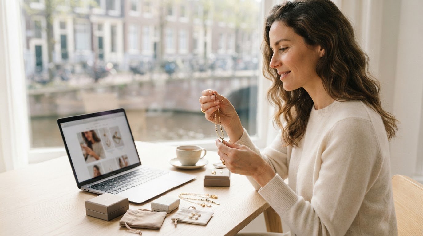 Online sieraden boetiek Nederland: zo kies je een webshop die bij je past